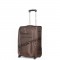 Чемодан полиэстер 1200 ден. 4ROADS®️ кофейный ручная кладь S (37/42л)