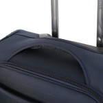 Чемодан 100% нейлон 4ROADS®️ темно-синий, ручная кладь S (38л)