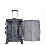 Чемодан 100% нейлон 4ROADS®️ темно-синий, ручная кладь S (38л)