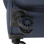 Чемодан 100% нейлон 4ROADS®️ темно-синий, ручная кладь S (38л)