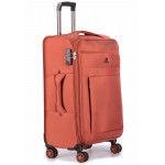 Чемодан 100% нейлон 4ROADS®️ оранжевый, большой L (98/112л)