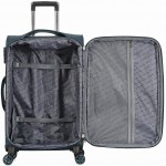 Чемодан 100% нейлон 4ROADS®️ петролеум, средний M (67/77л)