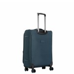 Чемодан 100% нейлон 4ROADS®️ петролеум, ручная кладь S (38л)