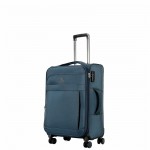 Чемодан 100% нейлон 4ROADS®️ петролеум, ручная кладь S (38л)
