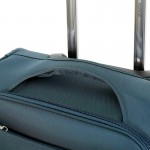 Чемодан 100% нейлон 4ROADS®️ петролеум, ручная кладь S (38л)