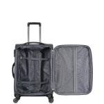 Чемодан 100% нейлон 4ROADS®️ темно-серый, ручная кладь S (38л)