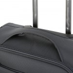 Чемодан 100% нейлон 4ROADS®️ темно-серый, ручная кладь S (38л)