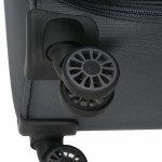 Чемодан 100% нейлон 4ROADS®️ темно-серый, ручная кладь S (38л)