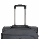 Чемодан 100% нейлон 4ROADS®️ темно-серый, средний M (67/77л)