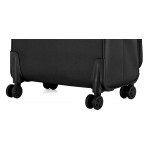 Чемодан 100% нейлон 4ROADS®️ черный, средний (67/77л)