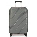 Распродажа. Не доставляется. Чемодан 100% полипропилен 4ROADS®️ серый, большой L (99л)