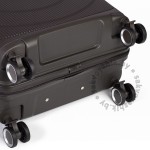 Распродажа, не доставляется. Чемодан 100% полипропилен L`case®️, темно-графитовый, большой L (105л)
