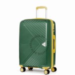 Чемодан 100% полипропилен L`case®️ LYON, темно-зеленый, средний M (68л) Чемодан 100% полипропилен L`case®️ LYON, темно-зеленый, средний M (68л)