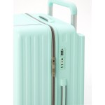 Чемодан поликарбонат L`case®️ Milan, тиффани, средний M (67л)