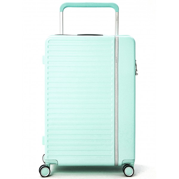 Чемодан поликарбонат L`case®️ Milan, тиффани, большой L (110л)