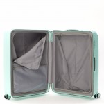 Чемодан поликарбонат L`case®️ Milan, тиффани, большой L (110л)
