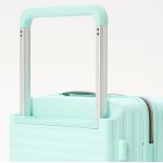Чемодан поликарбонат L`case®️ Milan, тиффани, средний M (67л)