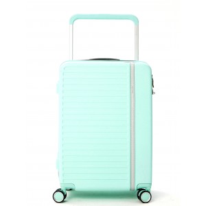 Чемодан поликарбонат L`case®️ Milan, тиффани, средний M (67л)
