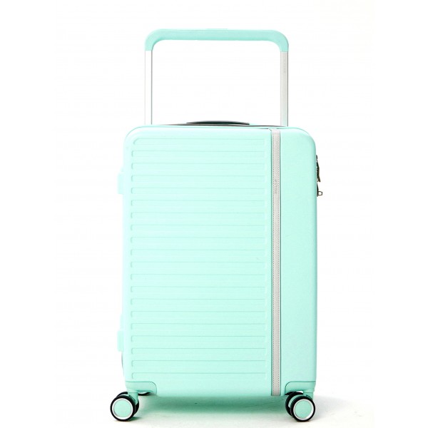 Чемодан поликарбонат L`case®️ Milan, тиффани, средний M (67л)