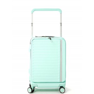 Чемодан поликарбонат L`case®️ Milan, тиффани, ручная кладь S (42л)