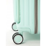 Чемодан поликарбонат L`case®️ Milan, тиффани, ручная кладь S (42л)
