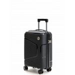 Чемодан полипропилен L`case®️, черный, ручная кладь S (36л) Чемодан полипропилен L`case®️, черный, ручная кладь S (36л)