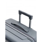 Чемодан полипропилен L`case®️, темно-серый, большой L (99л)