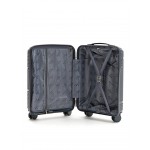 Чемодан полипропилен L`case®️, темно-серый, ручная кладь S (36л)