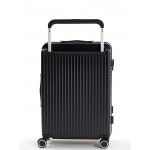 Чемодан поликарбонат L`case®️ ROME, черный, средний M (65л) Чемодан поликарбонат L`case®️ ROME, черный, средний M (65л)