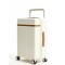 Чемодан поликарбонат L`case®️ ROME, молочно-белый, средний M (65л)
