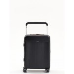 Чемодан поликарбонат L`case®️ ROME, черный, ручная кладь S (39л) Чемодан поликарбонат L`case®️ ROME, черный, ручная кладь S (39л)