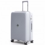 Чемодан полипропилен L`case®️ SOFIA, серый, средний M (68л) Чемодан полипропилен L`case®️ SOFIA, серый, средний M (68л)