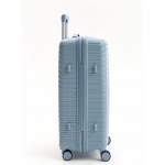 Чемодан полипропилен L`case®️, небесно-синий, средний M (55л)