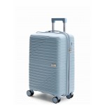 Чемодан полипропилен L`case®️, небесно-синий, средний M (55л)