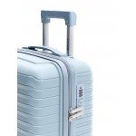 Чемодан полипропилен L`case®️, небесно-синий, средний M (55л)