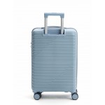 Чемодан полипропилен L`case®️, небесно-синий, средний M (55л)