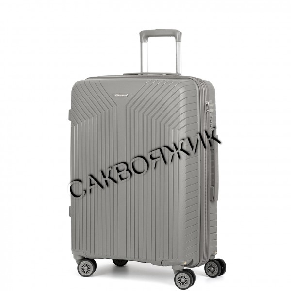 Чемодан MIRONPAN®️, серый, средний M (78/89л) Чемодан MIRONPAN®️, серый, средний M (78/89л)