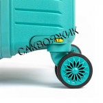 Чемодан MIRONPAN®️, бирюзовый, ручная кладь S+ (44/50л) Чемодан MIRONPAN®️, бирюзовый, ручная кладь S+ (44/50л)
