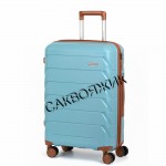 Чемодан MIRONPAN®️, голубой, средний M (63л)