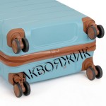 Чемодан MIRONPAN®️, голубой, ручная кладь S (37л)