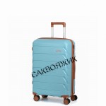 Чемодан MIRONPAN®️, голубой, ручная кладь S (37л)