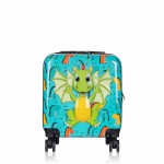 Чемодан поликарбонат REDMOND®️ Дракоша, ручная кладь XS (29л)