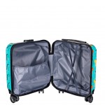 Чемодан поликарбонат REDMOND®️ Дракоша, ручная кладь XS (29л)