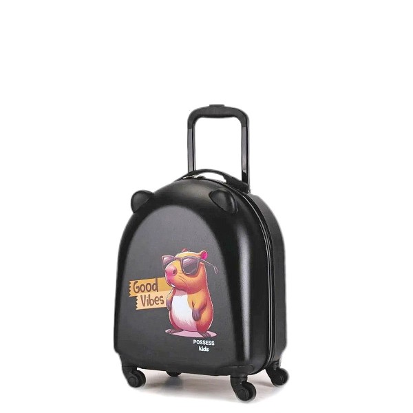 Чемодан поликарбонат REDMOND®️ Капибара, ручная кладь XS (25л)