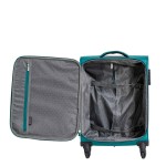 Чемодан 100% нейлон REDMOND®️, бирюзовый, ручная кладь S (37л)