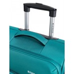 Чемодан 100% нейлон REDMOND®️, бирюзовый, ручная кладь S (37л)