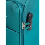 Чемодан 100% нейлон REDMOND®️, бирюзовый, ручная кладь S (37л)