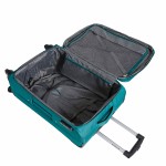 Чемодан 100% нейлон REDMOND®️, бирюзовый, средний M (64/74л)