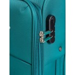 Чемодан 100% нейлон REDMOND®️, бирюзовый, средний M (64/74л)