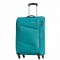 Чемодан 100% нейлон REDMOND®️, бирюзовый, средний M (64/74л)
